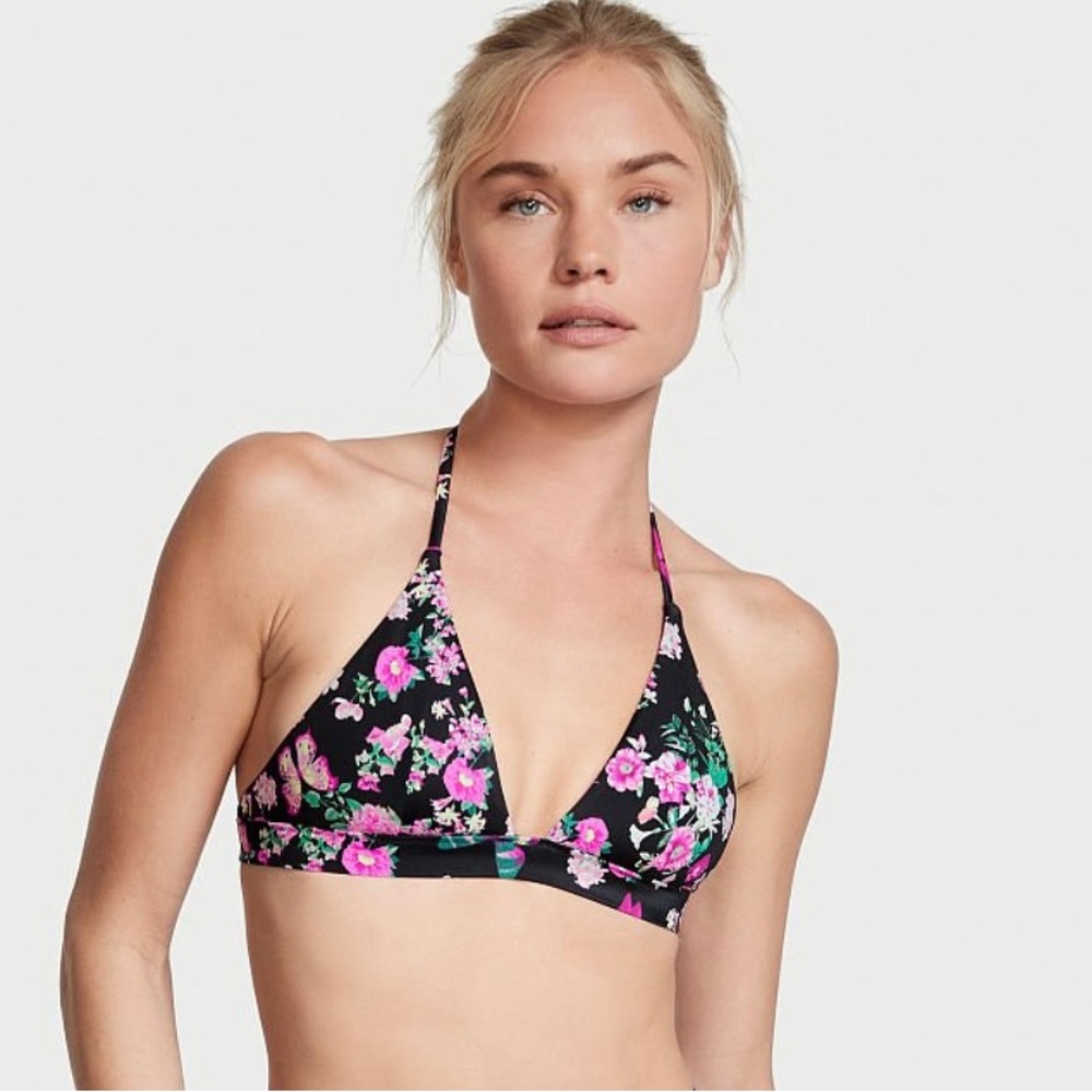 VICTORIA'S SECRET
Essential Halter Bikini Top size small new